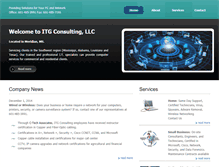 Tablet Screenshot of itgconsulting.net